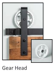 6 in wheel barn door roller